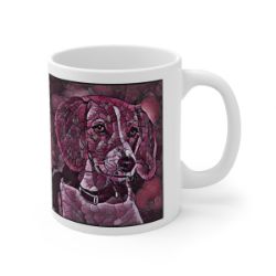 Picture of English Foxhound-Plump Wine Mug