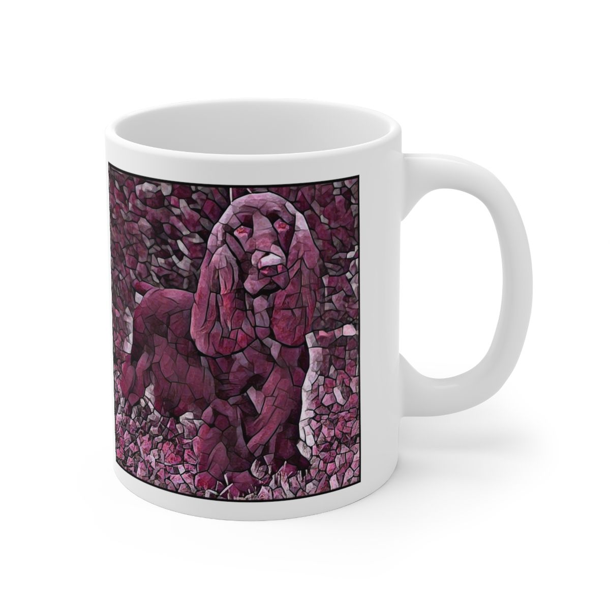 Picture of Field Spaniel-Plump Wine Mug