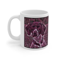 Picture of German Shorthaired Pointer-Plump Wine Mug