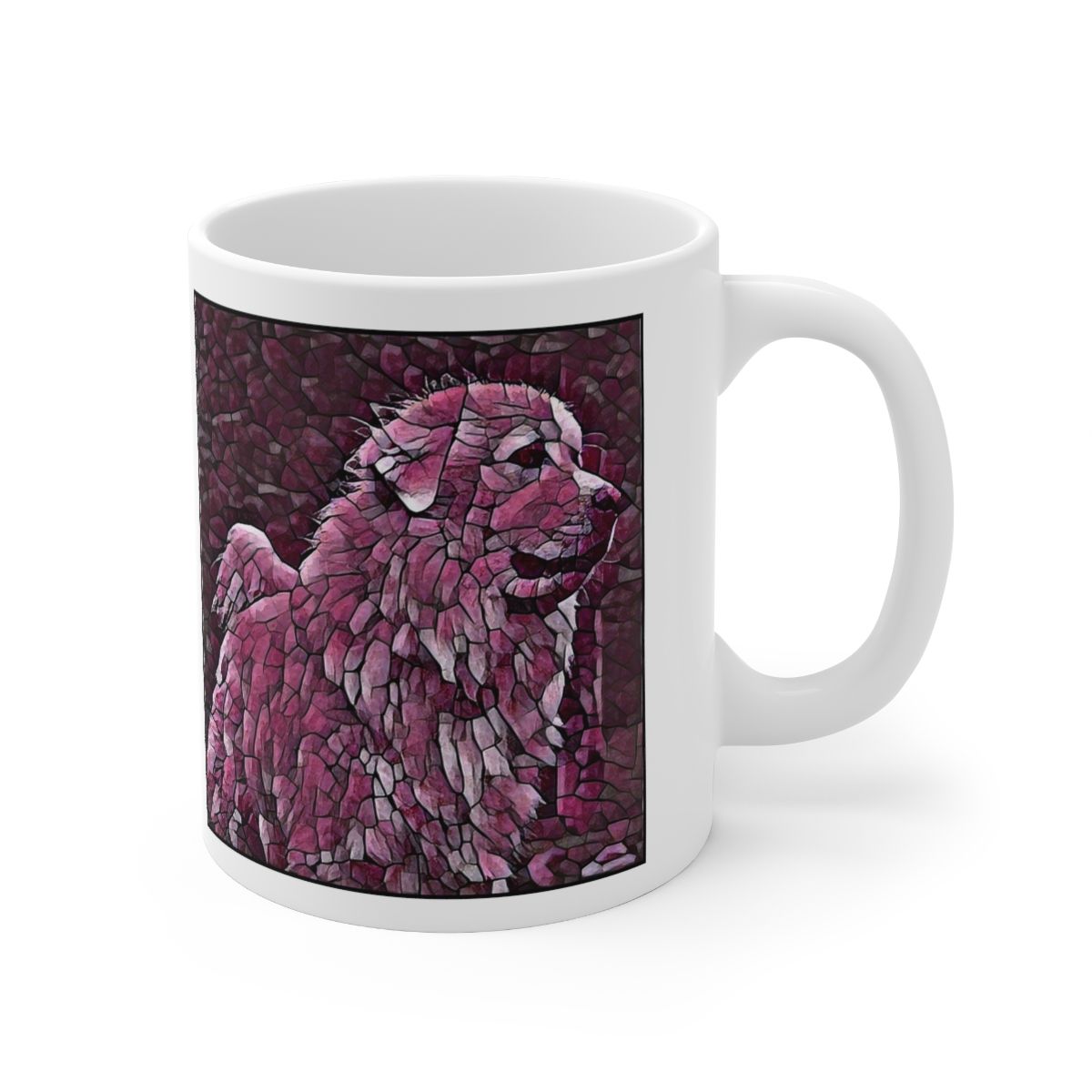 Picture of Great Pyrenees-Plump Wine Mug