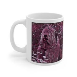 Picture of Old English Sheepdog-Plump Wine Mug