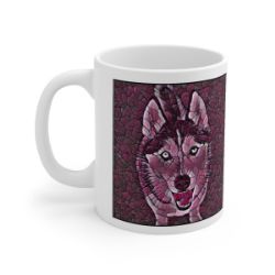 Picture of Siberian Husky-Plump Wine Mug