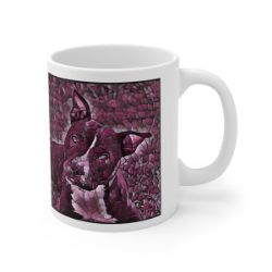 Picture of Staffordshire Bull Terrier-Plump Wine Mug