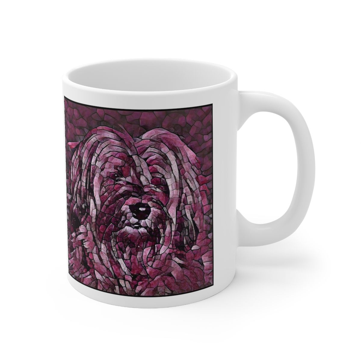 Picture of Tibetan Terrier-Plump Wine Mug