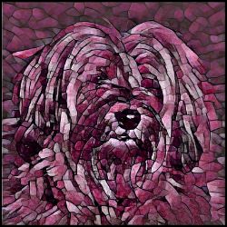 Picture of Tibetan Terrier-Plump Wine Mug