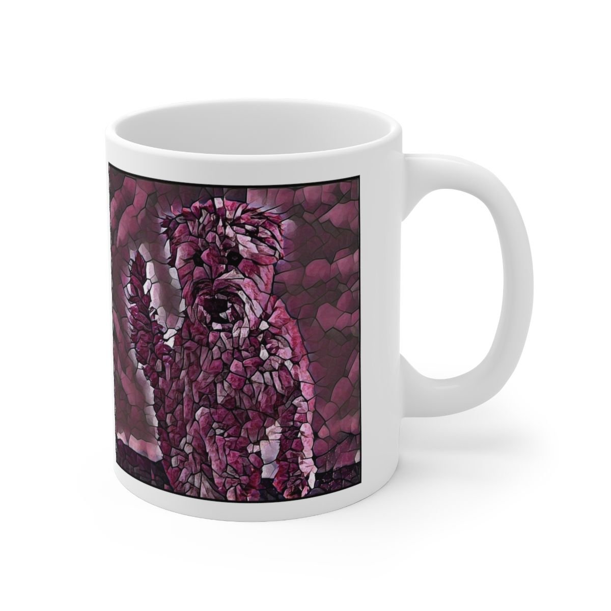 Picture of Wheaten Terrier-Plump Wine Mug